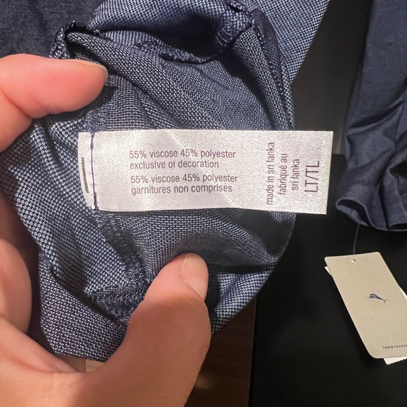 NWT Tommy Bahama Long Sleeve Quarter Zip - Picture 2 of 6